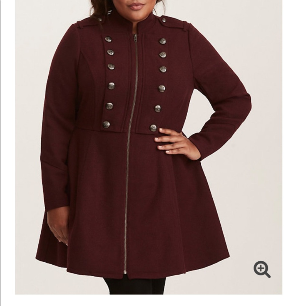 Long military coat